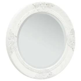 White baroque style wall mirror 50 cm by vidaXL, Mirrors - Ref: Foro24-320344, Price: 56,19 €, Discount: %