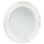Espejo de pared estilo barroco blanco 50 cm de vidaXL, Espejos - Ref: Foro24-320344, Precio: 56,19 €, Descuento: %