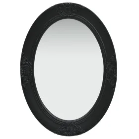 Black baroque style wall mirror 50x70 cm by vidaXL, Mirrors - Ref: Foro24-320355, Price: 48,29 €, Discount: %