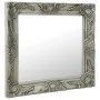 Espejo de pared estilo barroco plateado 60x60 cm de vidaXL, Espejos - Ref: Foro24-320334, Precio: 56,18 €, Descuento: %