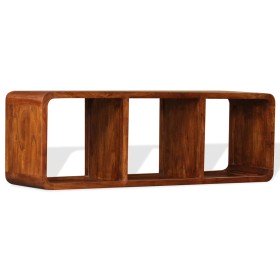 Mueble de TV madera maciza acabado miel 120x30x40 cm en Muebles TV | Comprar online en Foru.es