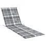 Garden lounger with impregnated pine wood table and cushion by , Loungers - Ref: Foro24-3065848, Price: 132,82 €, Discount: %