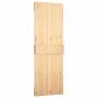 Puerta corredera con herrajes madera maciza de pino 70x210 cm de , Puertas - Ref: Foro24-3203157, Precio: 184,75 €, Descuento: %