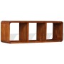 Mueble de TV madera maciza acabado miel 120x30x40 cm en Muebles TV | Comprar online en Foru.es