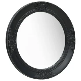 Espejo de pared estilo barroco negro 50 cm de vidaXL, Espejos - Ref: Foro24-320347, Precio: 48,04 €, Descuento: %