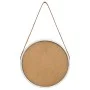 Espejo de pared con correa plateado 40 cm de vidaXL, Espejos - Ref: Foro24-320362, Precio: 33,84 €, Descuento: %