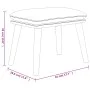 Entspannungssessel mit dunkelgrauem Samthocker von , Sessel - Ref: Foro24-3097821, Preis: 143,88 €, Rabatt: %