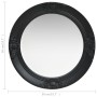 Espejo de pared estilo barroco negro 50 cm de vidaXL, Espejos - Ref: Foro24-320347, Precio: 51,10 €, Descuento: %
