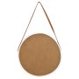 Espejo de pared con correa blanco 50 cm de vidaXL, Espejos - Ref: Foro24-320364, Precio: 46,79 €, Descuento: %