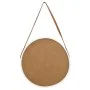 Espejo de pared con correa blanco 50 cm de vidaXL, Espejos - Ref: Foro24-320364, Precio: 41,36 €, Descuento: %