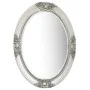 Espejo de pared estilo barroco plateado 50x70 cm de vidaXL, Espejos - Ref: Foro24-320354, Precio: 72,82 €, Descuento: %