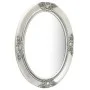 Espejo de pared estilo barroco plateado 50x70 cm de vidaXL, Espejos - Ref: Foro24-320354, Precio: 72,82 €, Descuento: %