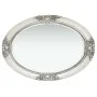 Espejo de pared estilo barroco plateado 50x70 cm de vidaXL, Espejos - Ref: Foro24-320354, Precio: 72,82 €, Descuento: %