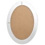 Espejo de pared estilo barroco plateado 50x70 cm de vidaXL, Espejos - Ref: Foro24-320354, Precio: 74,63 €, Descuento: %