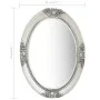 Espejo de pared estilo barroco plateado 50x70 cm de vidaXL, Espejos - Ref: Foro24-320354, Precio: 72,82 €, Descuento: %