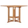 Mesa de comedor plegable para jardín madera de teca 90x90x75 cm de , Mesas de jardín - Ref: Foro24-315448, Precio: 184,89 €, ...
