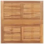 Mesa de comedor plegable para jardín madera de teca 90x90x75 cm de , Mesas de jardín - Ref: Foro24-315448, Precio: 174,94 €, ...