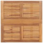 Mesa de comedor plegable para jardín madera de teca 90x90x75 cm de , Mesas de jardín - Ref: Foro24-315448, Precio: 184,89 €, ...