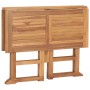 Mesa de comedor plegable para jardín madera de teca 90x90x75 cm de , Mesas de jardín - Ref: Foro24-315448, Precio: 184,89 €, ...