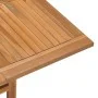 Mesa de comedor plegable para jardín madera de teca 90x90x75 cm de , Mesas de jardín - Ref: Foro24-315448, Precio: 174,94 €, ...