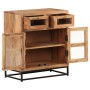 Aparador de madera maciza de acacia 60x35x70 cm de , Aparadores - Ref: Foro24-323504, Precio: 184,67 €, Descuento: %