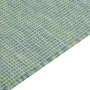 Alfombra de exterior de tejido plano turquesa 80x250 cm de , Alfombras - Ref: Foro24-340800, Precio: 38,30 €, Descuento: %