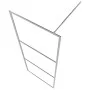 Accessible shower screen clear ESG glass 80x195 cm by vidaXL, Shower walls and screens - Ref: Foro24-146635, Price: 152,06 €,...