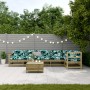 Juego de muebles jardín 7 pzas y cojines madera pino impregnada de , Conjuntos de jardín - Ref: Foro24-3250887, Precio: 716,9...