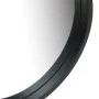 Espejo de pared con correa negro 50 cm de vidaXL, Espejos - Ref: Foro24-320367, Precio: 53,03 €, Descuento: %