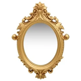 Goldener Wandspiegel im Schlossstil, 56x76 cm von vidaXL, Spiegel - Ref: Foro24-320357, Preis: 62,92 €, Rabatt: %