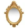 Espejo de pared estilo castillo dorado 56x76 cm de vidaXL, Espejos - Ref: Foro24-320357, Precio: 62,92 €, Descuento: %