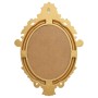 Espejo de pared estilo castillo dorado 56x76 cm de vidaXL, Espejos - Ref: Foro24-320357, Precio: 63,03 €, Descuento: %