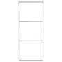 Accessible shower screen half frosted ESG glass 90x195cm by vidaXL, Shower walls and screens - Ref: Foro24-146641, Price: 155...