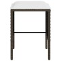 Set de sofás forma de L 5 pzas cojines ratán sintético marrón de , Conjuntos de jardín - Ref: Foro24-318580, Precio: 328,04 €...