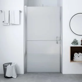Frosted tempered glass shower door 100x178 cm by vidaXL, shower doors - Ref: Foro24-146660, Price: 201,53 €, Discount: %