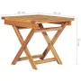Sun loungers with table and cushion, 2 units, solid teak wood. by , Loungers - Ref: Foro24-3073182, Price: 601,71 €, Discount: %