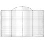 Cestas de gaviones 25 uds forma de arco hierro 200x30x120/140cm de , Maceteros y jardineras - Ref: Foro24-3146147, Precio: 2,...