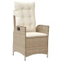 Set de comedor jardín con cojines 4 pzas ratán sintético beige de , Conjuntos de jardín - Ref: Foro24-3277479, Precio: 482,91...