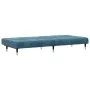 Juego de sofás 2 piezas terciopelo azul de , Sofás - Ref: Foro24-3216294, Precio: 423,51 €, Descuento: %