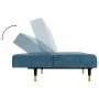 Juego de sofás 2 piezas terciopelo azul de , Sofás - Ref: Foro24-3216294, Precio: 423,51 €, Descuento: %