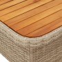 Set de comedor jardín con cojines 4 pzas ratán sintético beige de , Conjuntos de jardín - Ref: Foro24-3277491, Precio: 483,75...