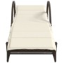 Tumbonas con cojines 2 unidades ratán sintético marrón de , Tumbonas - Ref: Foro24-3277308, Precio: 281,06 €, Descuento: %