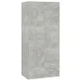 Armario de madera de ingeniería gris hormigón 80x52x180 cm de , Armarios roperos - Ref: Foro24-800643, Precio: 301,05 €, Desc...