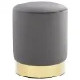 Dark Gray and Gold Velvet Stool by , Folding stools and chairs - Ref: Foro24-249835, Price: 42,93 €, Discount: %