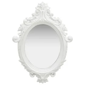 Espejo de pared estilo castillo blanco 56x76 cm de vidaXL, Espejos - Ref: Foro24-320356, Precio: 61,47 €, Descuento: %