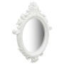 Espejo de pared estilo castillo blanco 56x76 cm de vidaXL, Espejos - Ref: Foro24-320356, Precio: 62,22 €, Descuento: %