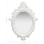 Espejo de pared estilo castillo blanco 56x76 cm de vidaXL, Espejos - Ref: Foro24-320356, Precio: 62,22 €, Descuento: %