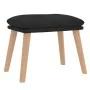 Entspannungssessel mit schwarzem Samthocker von , Sessel - Ref: Foro24-3097826, Preis: 125,97 €, Rabatt: %