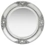 Espejo de pared estilo barroco plateado 50 cm de vidaXL, Espejos - Ref: Foro24-320346, Precio: 45,58 €, Descuento: %