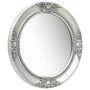 Espejo de pared estilo barroco plateado 50 cm de vidaXL, Espejos - Ref: Foro24-320346, Precio: 45,58 €, Descuento: %